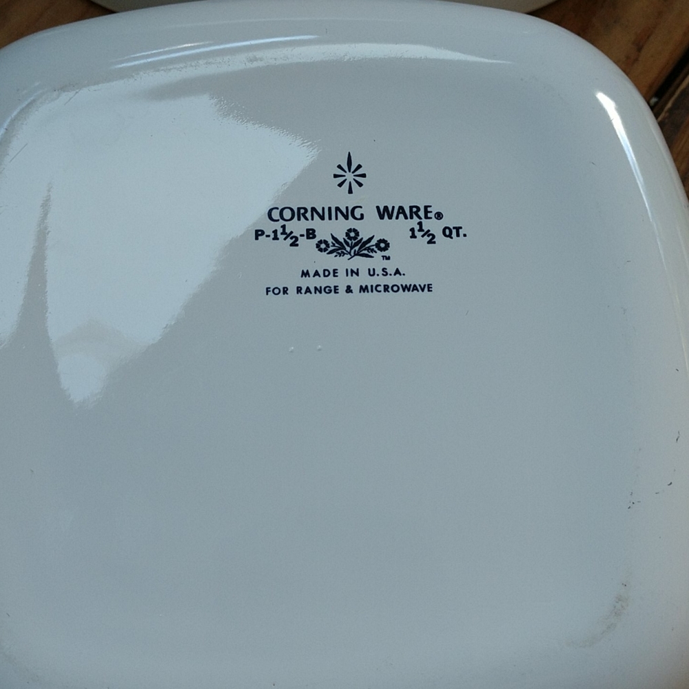 2 Vintage ๐ฝ flower Corning Ware - Picture 6 of 9
